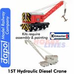 15 TON DIESEL CRANE Model Railway KitMaster OO Gauge Kit Dapol C028