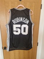 David Robinson Signed San Antonio Spurs Jersey PAAS COA