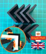 8x Craft Corners support right angles for model makers 90 degree crafting hobby
