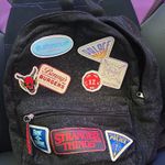 Stranger Things Hawkins Police Rucksack Backpack with Patches