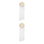 White Bamboo Cone Sun Hat with Veil Reusable Asian Wedding Party Headwear