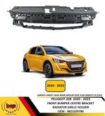  PEUGEOT 208 2020 - 2023 FRONT BUMPER UPPER BRACKET CENTRE SECTION NEW 