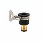 Universal Quick Faucet Adapter, No-Thread, Washing Machine Hose Connector