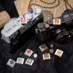 Metal Camera Hot Shoe Cover Shutter Button For Fujifilm XT3 XT5 100 Series Ect