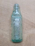 Codd Bottle John Grundy Trade Mark Stockport Vintage Glass 10 oz Old Vintage