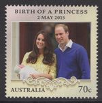 AUSTRALIA SG4417 2015 BIRTH OF PRINCESS CHARLOTTE MNH