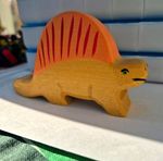 Holztiger Dimetrodon Wooden Dinosaur Toy Figure, Pre-School, MPN 80332