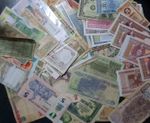 Job Lot of 10 Random World Banknotes - Mixed Conditions - Great for Collectors