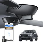 Mangoal Front 4K & Rear 1080P Dash Cam for Volvo XC90 2016-2026 WiFi & App GPS
