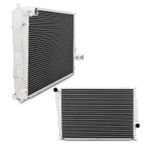 ALLOY TWIN CORE PERFORMANCE RADIATOR RAD FOR BMW E46 3 SERIES M3 1998-2006