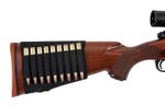 .223 .243 .308 Caliber Rifle Butt Stock 9 Bullet Ammo Cartridge Holder Buttstock