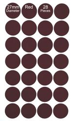 Circle Match Striker Stickers Round Match Strike Paper with Adhesive Pre-Cut