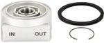 Mishimoto Remote Oil Filter Take Off Plate 3/4” Part No. MMOC-FTO-34IN