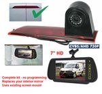 Reverse Camera For Ford Transit Custom Mk1 Brake Light Rear Fit Complete Kit
