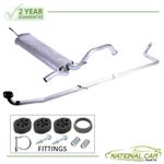 For Citroen C1 / Toyota Aygo / Peugeot 107 1.0 2005-2014 Centre and Rear Exhaust