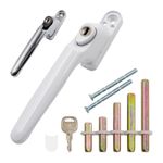 UPVC Window Inline Handle Universal Fit Multi Spindle Espag Lock PVC Key Locking