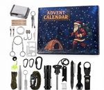 Survival Advent Calendar 2026 24 Days Camping Fishing Hunting Gear Tools Kit 🎄