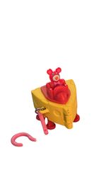 Vintage Sweet Secrets Galoob Dangles Cheese Spaceship Car Bear Charm 1980s