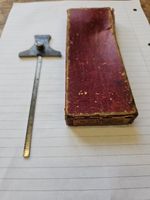 Vintage L. S. Starrett Depth Gage Gauge No. 237 Original Box