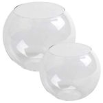 Glass Goldfish Bowl Fish Vase Stylish Fish Tank Wedding Gift Centrepiece