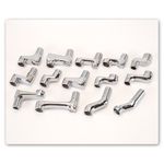 Lengthened Shower Mixer Eccentric Elbow Variable Diameter Bend Foot Connector