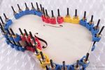 1Set 32 pcs violin glueing clamp,high quality easy to use Luthier violin tool