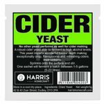 Harris  Premium Quality Cider Yeast sachets  suitable  for up to 23 litres.