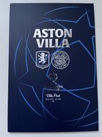 2024/2025 Aston Villa v Celtic Champions League Programme Dated 29th January 