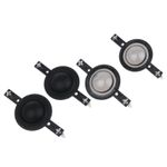 25Core 25.4mm Dome Tweeter Voice Coil Horn Diaphragm Driver Transparent/Black