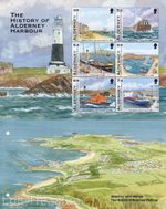 Alderney Stamps: "History of Alderney Harbour" SS Presentation Pack 2012