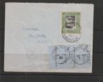 St Lucia/Jamaica, 1932 Panton cover, with 1930 St Lucia Postage due x 2 one wit