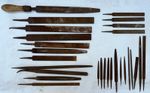 Vintage Woodworking Wood File 18 Pieces