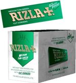RIZLA ROLLING PAPERS REGULAR 100 BOOKLETS THIN ULTRA THIN GREEN NEW BOXED