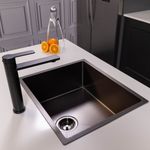 Flode Möckeln | 1.0 Bowl Kitchen Sink | Inset or Undermounted | 440mm x 440mm