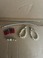 Jewellery Lot Earrings and Bracelet Bundle All Wearable Good Condition