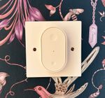 IKEA  BILRESA  UK Light switch faceplate adaptor (4 singles or 2 doubles) 