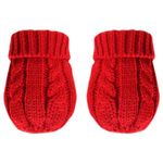 Newborn Baby Mittens Boys Girls Cable Knit Infants Toddlers Gloves 0-12 Months