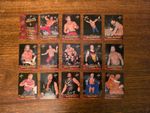 Wrestling WCW Embossed 1999 Topps Complete Base Card Set of 72