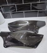 Yamaha R1 5jj 4xv 5PW GENUINE CARBON FIBRE Frames Protectors