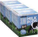 Milfresh Skinny Milk Pods 3 Boxes x 16 Pods (48 Pods) Dolce Gusto Compatible