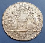 Beautiful Queen Anne Silver Medal. 1707 Union of Scotland and England. Lustre