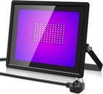 100W LED UV Stage Blacklight Ultraviolet Flood Light Outdoor Disco Party Lamp