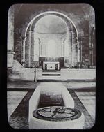 Glass Magic Lantern Slide LASTINGHAM PRIORY C1900 ENGLAND YORKSHIRE