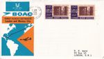 5th April 1966 Mexico City – London BOAC First Flight flown cover