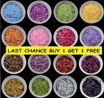 29 COLOURS - 8mm Cup Round Loose Sequins Cupped Sewing Pack of 250 1441 LC