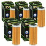 Hi-Flo Engine Oil Filter X5 PK Fits KTM SX-F EXC-F 250 350 450 2008 - 2023 HF652
