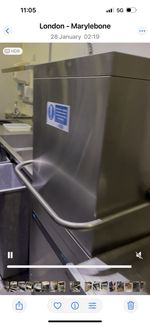 Meiko H 500 M 2 Dishwasher Stainless Steel Built-in Dishwasher 6 Months Old New