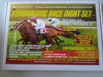 RACE NIGHT FUNDRAISING SET 9 UK RACES - TICKET SET 50 PER RUNNER-FOR 2026/2027