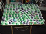 100 grms GB Kiloware (Most Recent Bar Coded Security Stamps) 1st and 2nd class