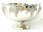 Retro Collections Victorian style Silver Plated Punch Bowl Ice Bucket Champagne/
